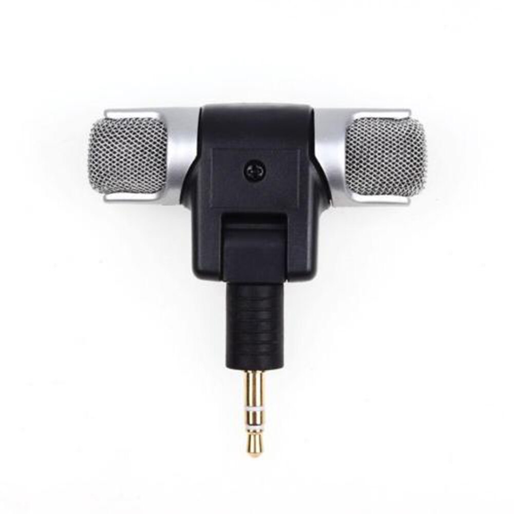 Universal Plug And Play 3.5mm Stereo Home Singing Talk Online Chatting Recording For Laptop Mini Microphone