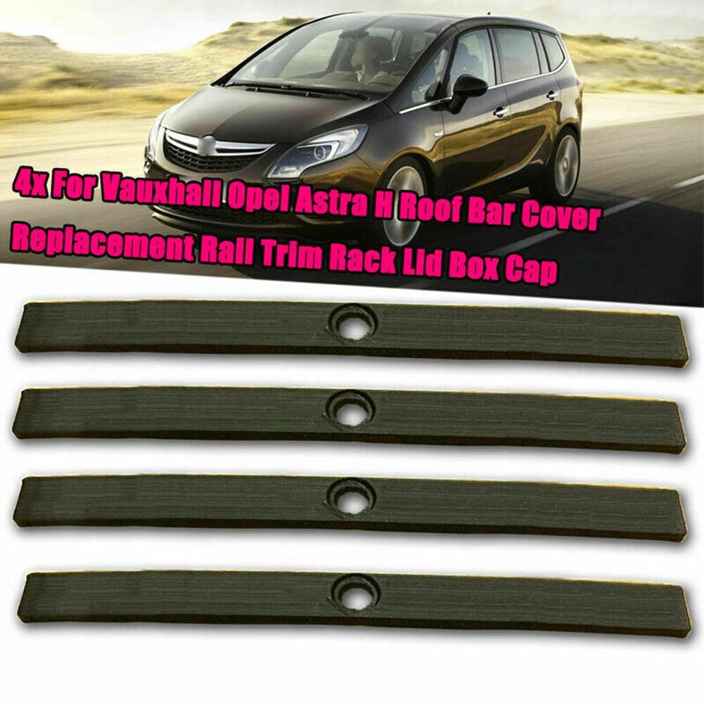 1 sæt 4 stk 137 x 11 x 3mm vauxhall/opel astra h tagbøjler dækstativ udskiftning trim holdbare auto reservedele