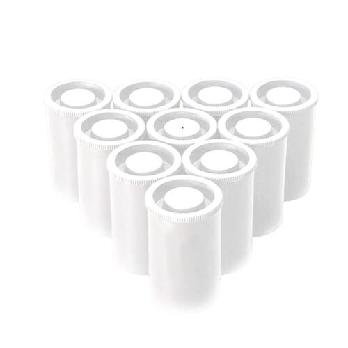 100 st  x 33mm plast tom film kapsel kamera rulle behållare förvaringsfodral kan för tillbehör konst pärla mynt piller fiske bete: Varvid  x 100 st