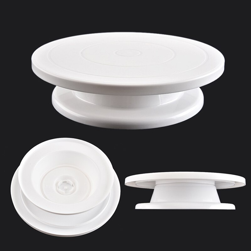 10 Inch Anti-Slip Ronde Cake Stand Taart Draaitafel Taart Draaitafel Roterende Cake Decorating Gereedschap Keuken Diy Pan bakken Tools