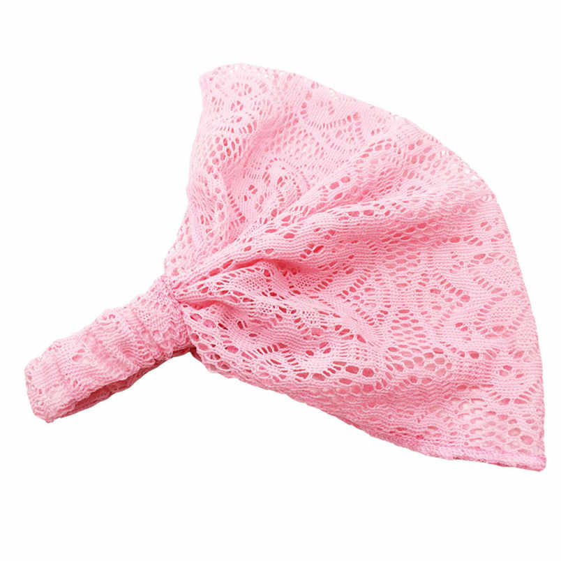 nuevas mujeres Yoga encaje hueco cabeza envolver amplia diadema flor diadema accesorios al por mayor y al por mayor # K29: G