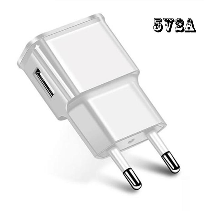 Für Samsung Galaxy S10 S10E Schnelle Ladegerät Stecker Quick Charge Telefon Ladegerät Für Samsung S10 S8 S9 Plus Hinweis 8 9 typ C Daten Kabel: 2A Charger White