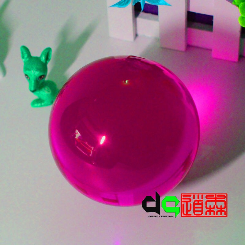 Dsjuggling Acrylic Juggling Contact Balls (2.95 Inch 75mm Color as Black, Glow, Purple)