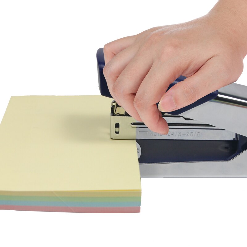 Agrafeuse métallique durable et robuste avec agrafes, papeterie cool, fournitures de bureau, accessoires de bureau WB-11033