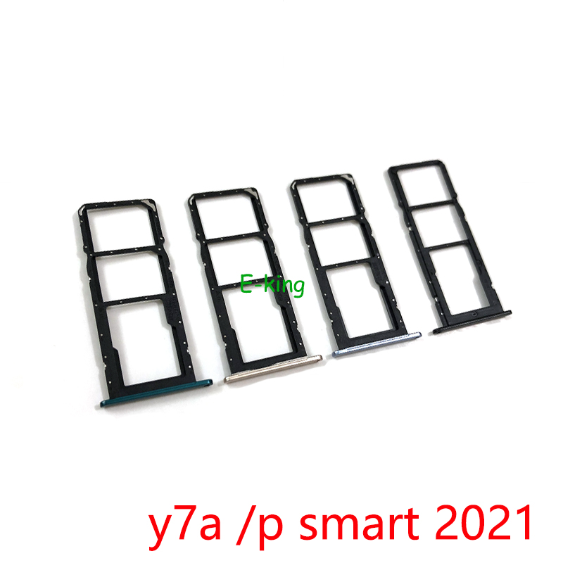Supporto per vassoio Sim per Huawei Y7A P Smart 2021 Y9A presa per adattatore per Slot per Slot per schede SIM