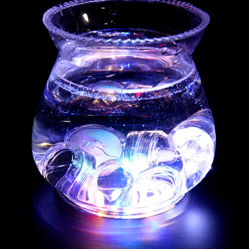 Inclusief Batterij 6X Onderwater Fairy Licht Led String Kerstverlichting Koperen Draad Zwembad Vijver Decoratie