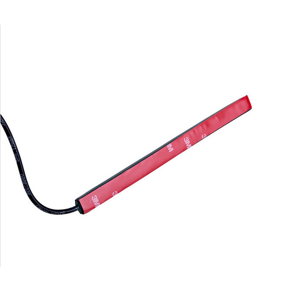 2 uds Universal LED Flexible tira de luces para motocicleta Accesorios Moto luz trasera LED Placa de luz de freno señal de