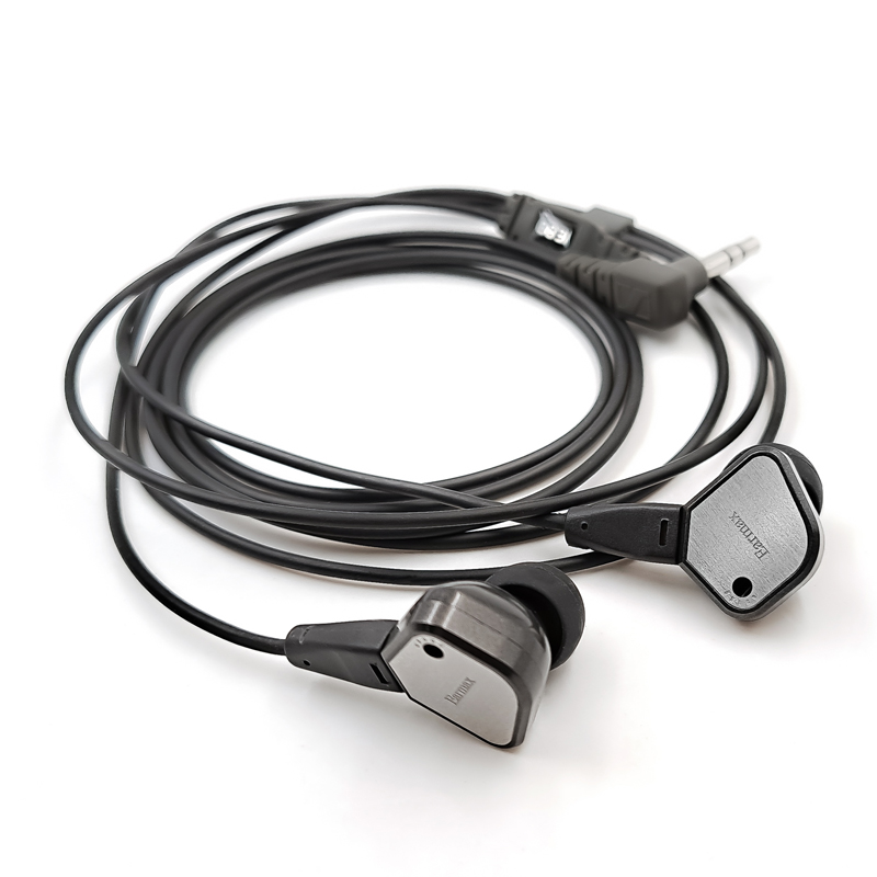 Klassisches Flaggschiff Earmax IE80 IE80S Original In-Ear-Kopfhörer Bass HIFI Kopfhörer Headset versilbertes Kabel