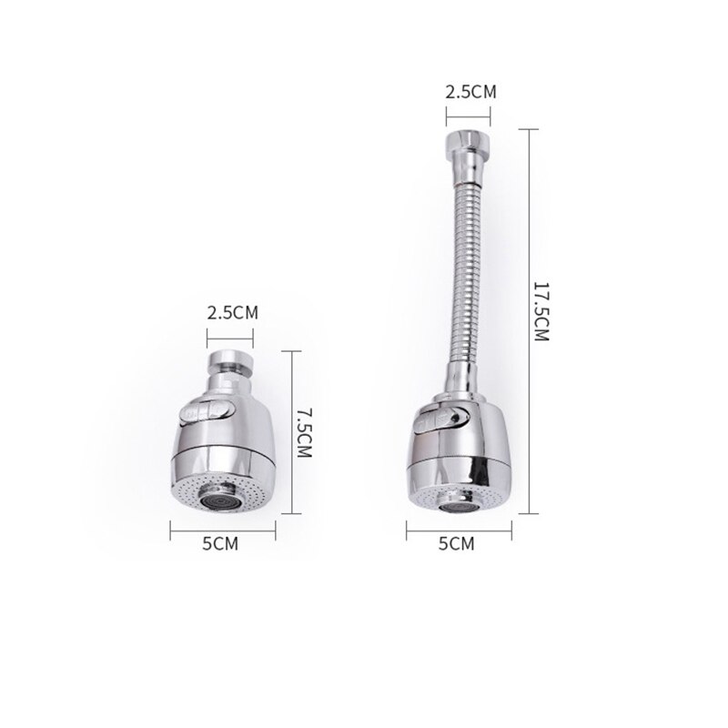 Guarnizione in silicone Anello di Tenuta con 2-pacchetto Rubinetto Della Cucina di Acqua risparmiatore Rubinetto Gorgogliatore Diffusore