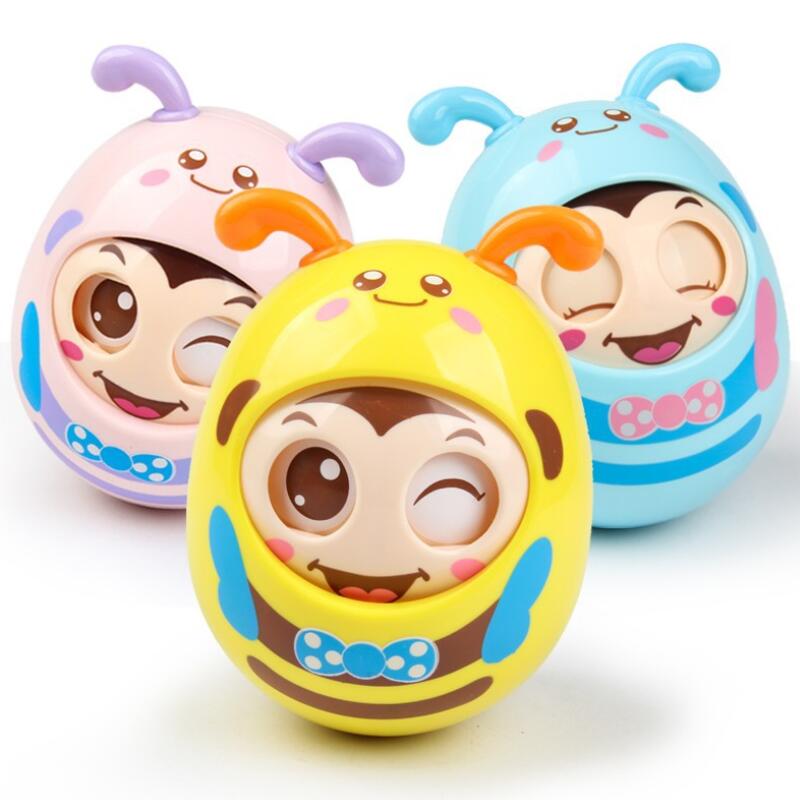 Baby spielzeug tumbler nickte puppe 3-6-9-12 monate weibliche baby frühen bildung pädagogisches spielzeug kinder 0-1 jahre alt
