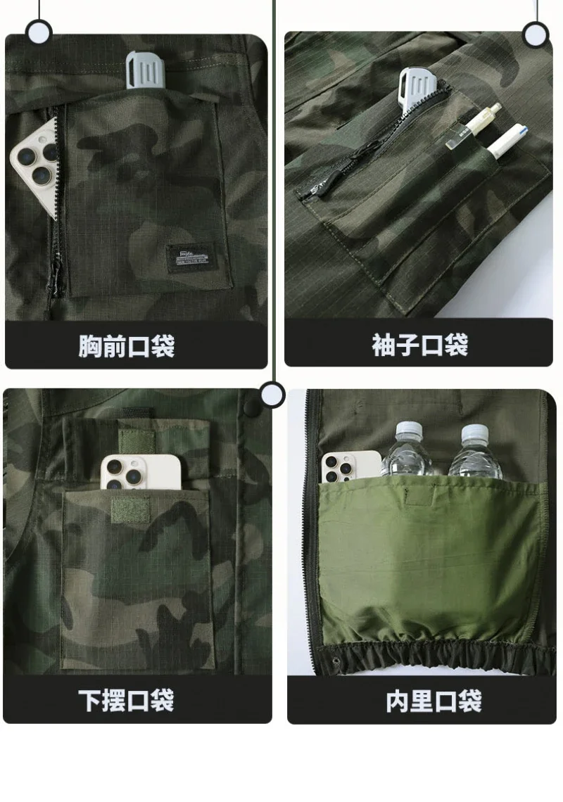 ARC – salopette de Camouflage d'extérieur, épaisse, résistante à l'usure, pour instructeur, formation militaire, uniformes de Combat tactiques, ensemble de fret authentique,