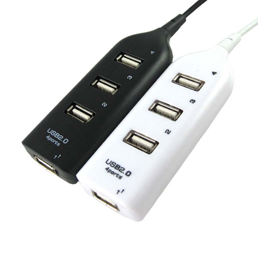 Newest High Speed Slim Smallest Mini 4 Ports USB Transfer Adapter Rare USB HUB For Laptop Desktop PC