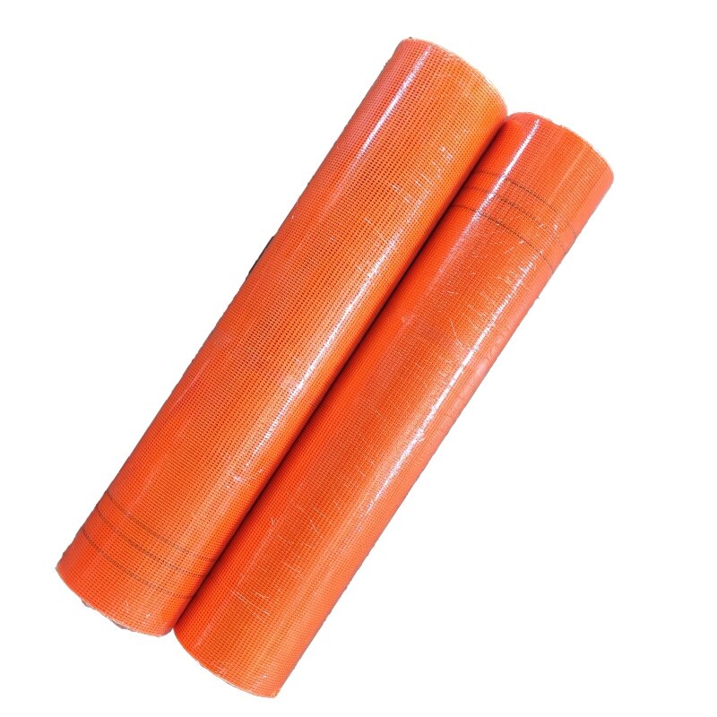 170g Self-AdhesiveDIY 0.5X5M Orange Grid Cloth Glass Fibre Anti Crack Mesh Home Wall Decoration Waterproof Fiberglass Cloth Tape