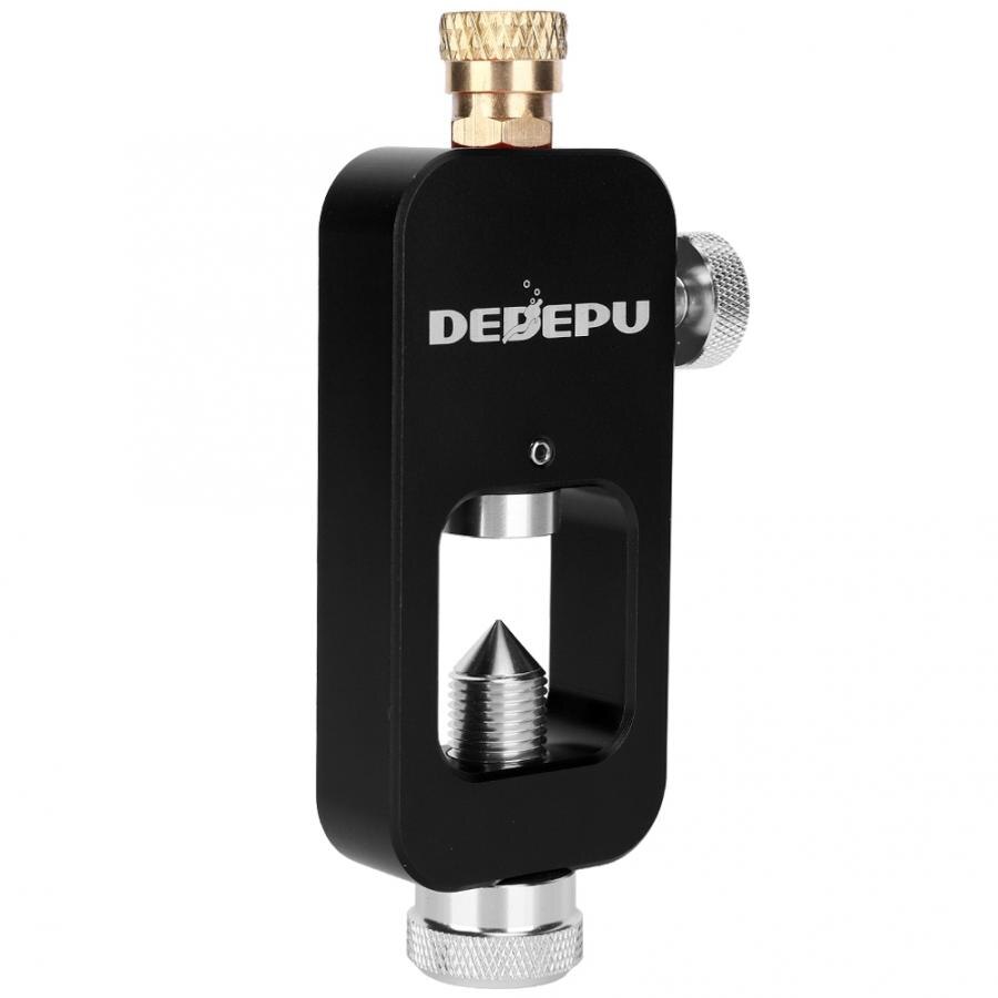 Adaptateur de bouteille de plongée en apnée, grande à petite bouteille de 8MM, têtes d&#39;adaptation Valve, adaptateur de cylindre de natation