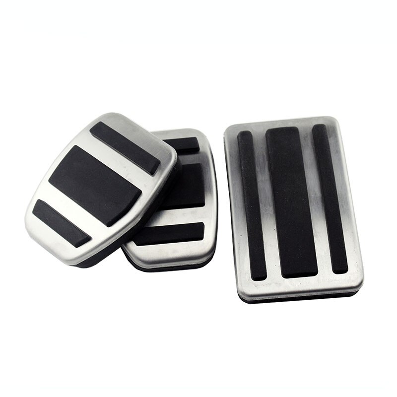 Jeu De Pédales Sport En Aluminium Pour Peugeot (207, 208, 307, 308...) - Noir - Version Manuelle