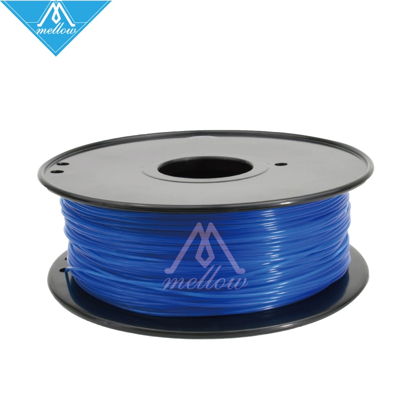 100g 3D Printer PETG Gloeidraad 1.75/3.0 voor Makerbot, Reprap, UP, Afinia, flash Forge en alle FDM 3D Printers, Blauw Semi-transparante