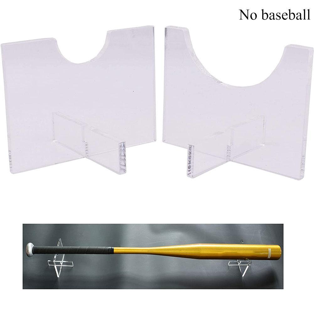 Transparant Acryl Bat Stand Honkbalknuppel En Softbal Stand De Op Vleermuis Tafel X5K5