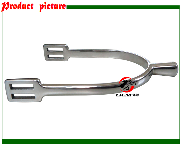 Snabb hästsporre i rostfritt stål, aldrig rostad engelsk sporre.(rsp 6112)