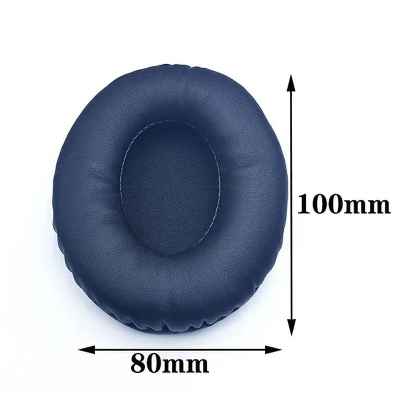Almofadas ovais para fones de ouvido, capa de espuma de couro esponja 60*70 60*80 65*85 70*90 75*95 80*100 85*105 90*105 90*110: MULTICOLOR
