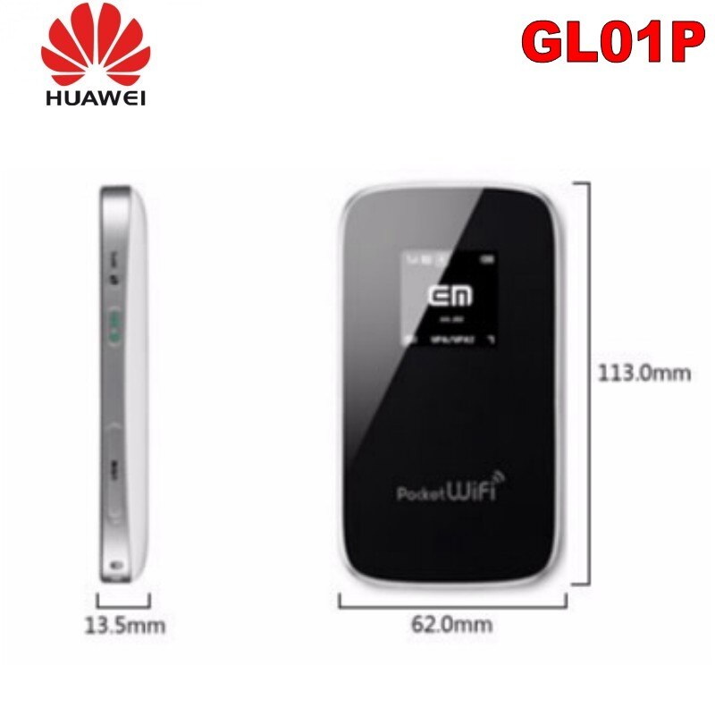100% Original Unlock LTE HUAWEI GL01P 4G Wireless Router And Mobile WiFi Hotspot like E589