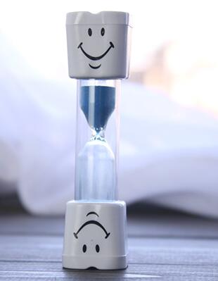 Kinderen Kids Tandenborstel Timer Zandloper Zand Klok Ei Timer 3 Minuten Timer Voor Thee/Cafe: blue