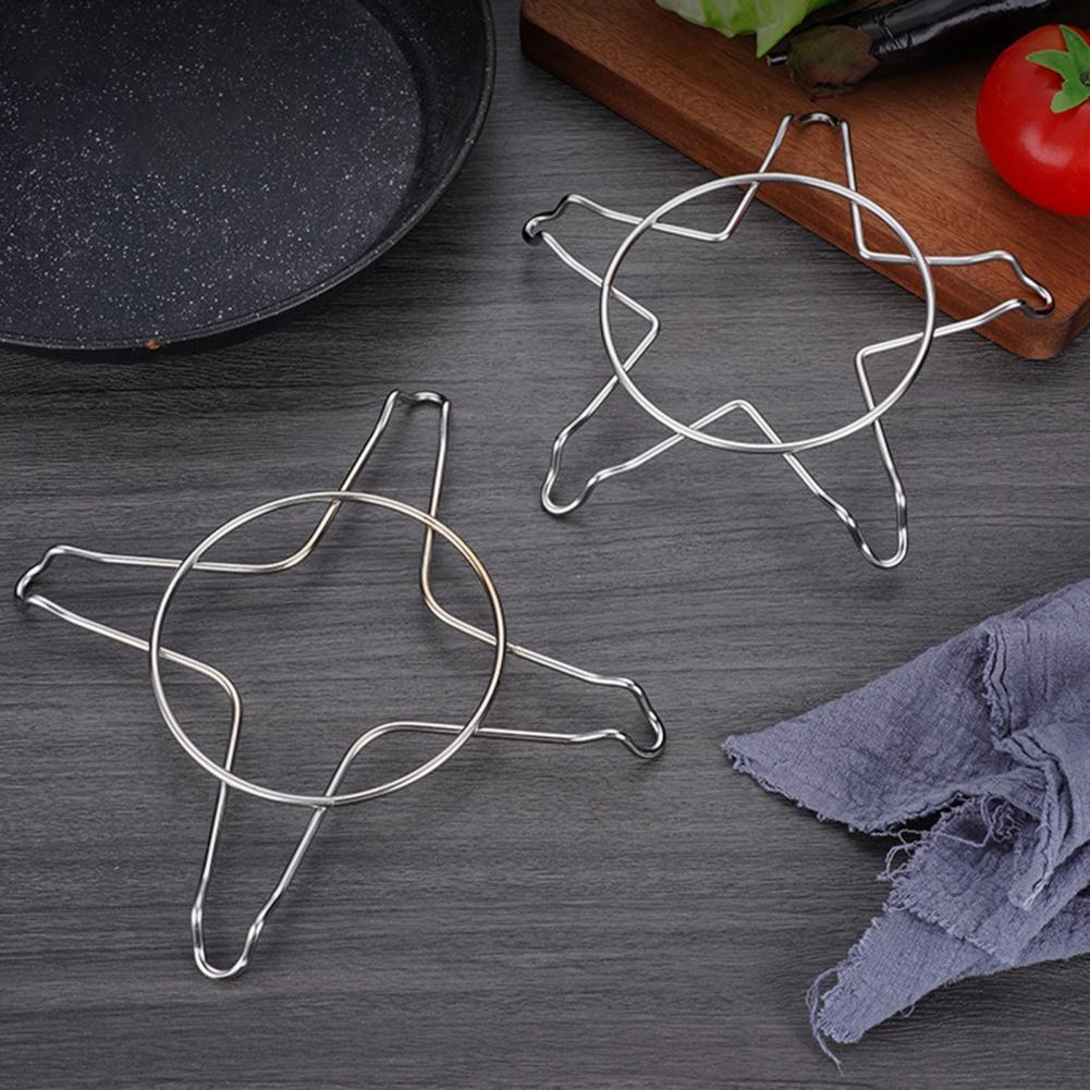 Stainless Steel Pot Stand Heat-resistant Rack Long Lasting Stovetop Support Universal for Home