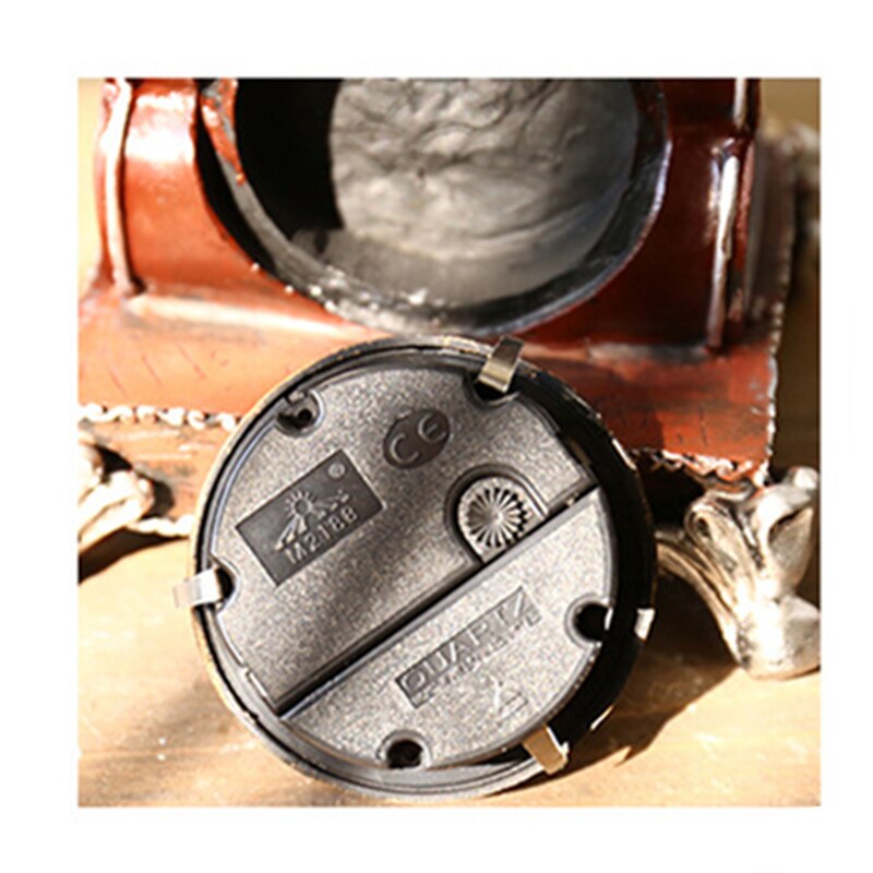 1 Pcs Nordic Stijl Globe Retro Hars Klok Ornamenten Study Woonkamer Office Home Decoraties Kabinet Porch Zetel Klok