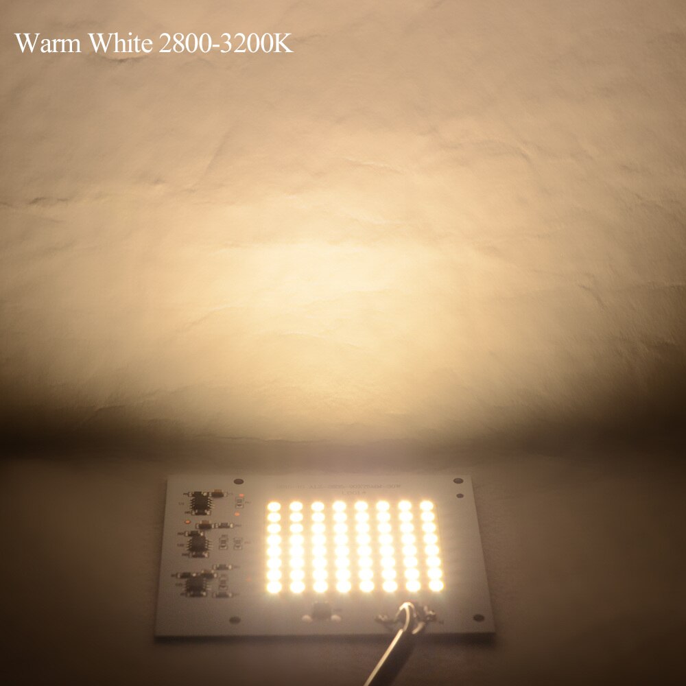 Smart ic smd led sirut 10w 20w 30w 50w 90w 220v smd 2835/5730 siru ulkovalaisimiin puutarha tee itse kylmä valkoinen lämmin valkoinen: Lämmin valkoinen / 30w 220v