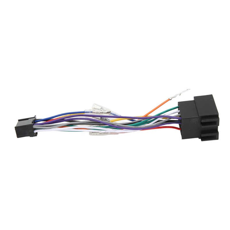 Radio ISO Connector 16Pin ISO Radio Wiring Harness for Auto