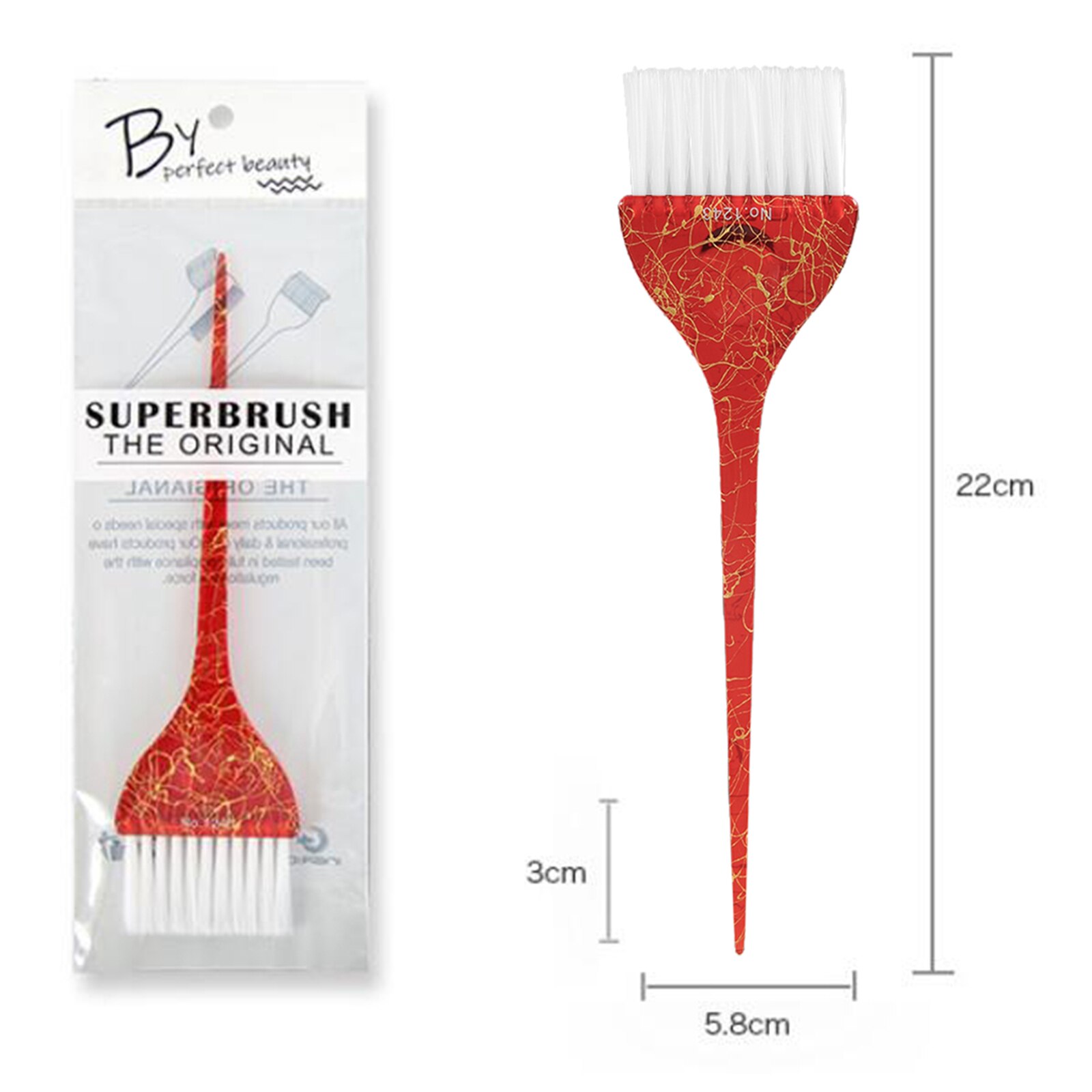 Tinting Brush Hair Brush Hair Color Brush Shkalli Salon Tool For Hair Dyeing Hair Bleach Tint Brush