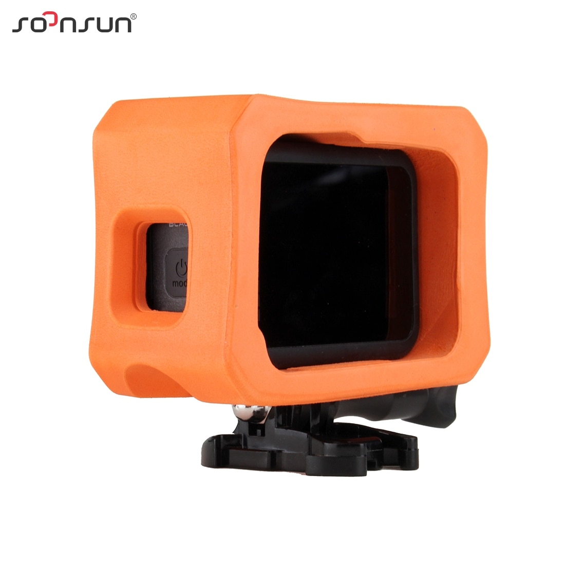 SOONSUN custodia galleggiante per GoPro Hero 8 galleggiamento nero supporto galleggiante custodia protettiva custodia fotocamera per Go Pro 8 accessori