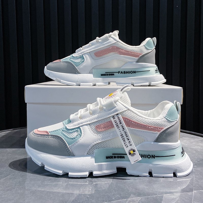 Women Chunky Sneakers Platform Shoes Female Casual Thick Sole Ladies walking Trainers