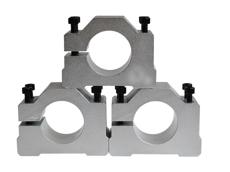 1pcs spindle clamp 42mm aluminum spindle mounts/fixture/chuck/ bracket Clamp/holder Clamps/ hold seat /fastening