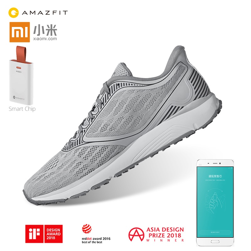 Uomo donna Originale Xiaomi Amazfit Antilope Luce Intelligente Scarpe Sport All'aria Aperta Scarpe Da Ginnastica di Gomma Supporto Smart Chip (non includere)