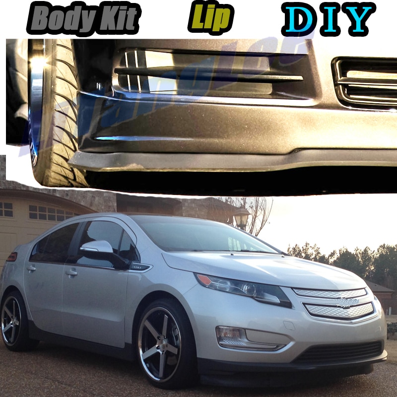 Auto Bumper Lip Voorspoiler Rok Deflector Voor Chevrolet Volt ~ Tune Auto Gemodificeerde Body Kit Vip Hella flush Lippen
