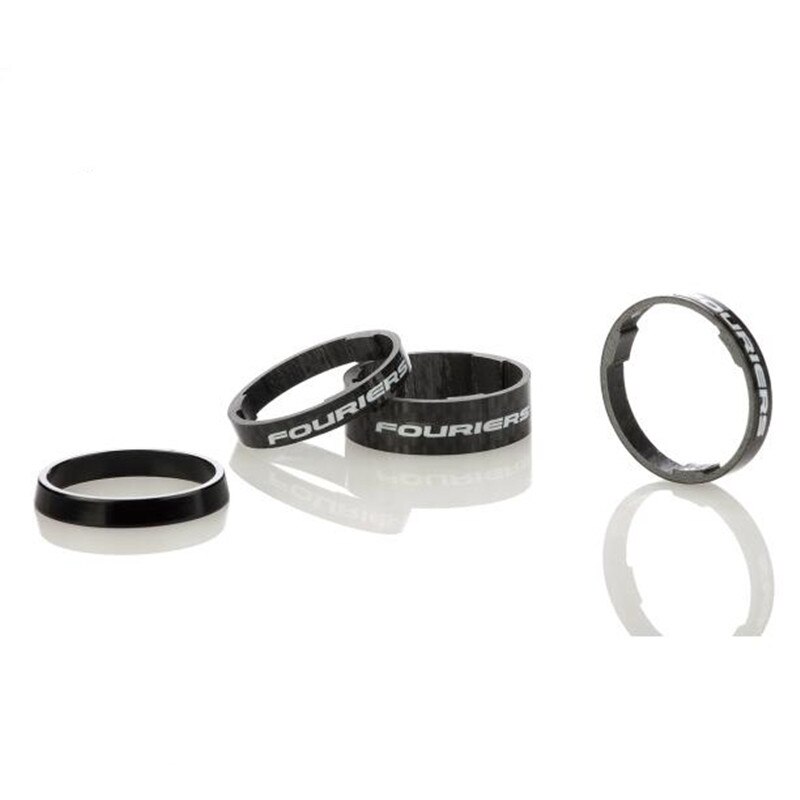 FOURIERS Bike Fork Top Cap Spacer Ultra-light weight Carbon Spacers 3/ 5 / 10mm Taper Spacer: Default Title