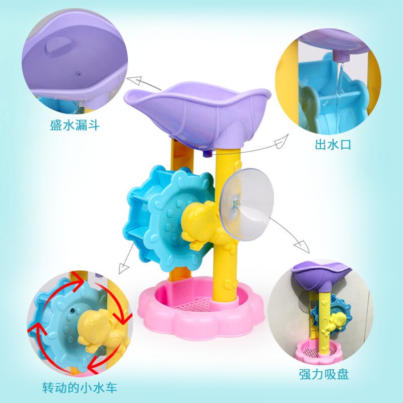 Baby waterspeelgoed badkamer babybadje bad olifant douche kinderzwembad strand xiao shui che
