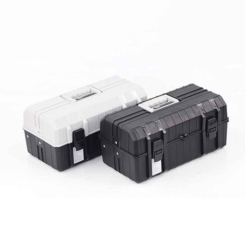 Portable Plastic Tool Box Multi Layer Storage Box Hardware Toolbox Container Case Multifunction Car Repair Box