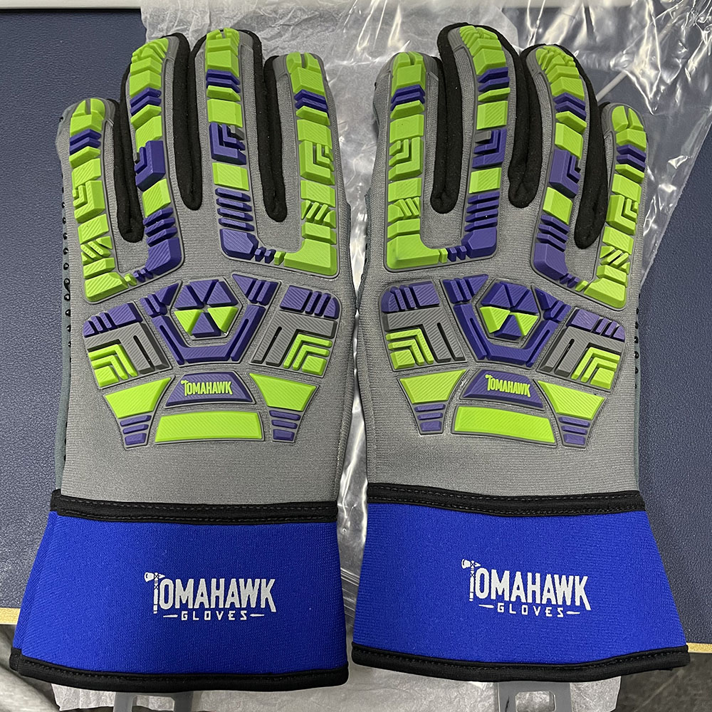 Guanti antivibranti protezione TPR riduzione degli urti guanti di sicurezza guanto rigger guanti da lavoro meccanici pesanti