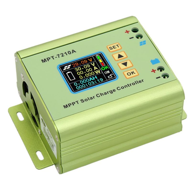 MPPT Solar Charge Controller for Lithium Battery 24V 36V 48V 60V 72V 0-10A 7210A W8EA