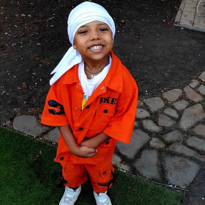 Du-rag-bufanda para la cabeza con banda de Rap para mujer, gorro con lazo a la , gorras para exteriores, pañuelos para niños, deportes, negro/blanco, M5Q1