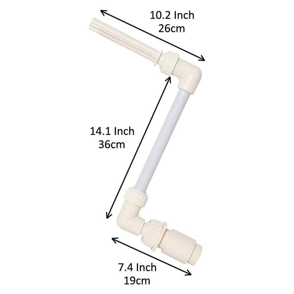 Swimming Pool Waterfall Fountain Rack Swimming Pool Fountain Head Tube Is Connected To The Ground Above The Swimming Water Pool