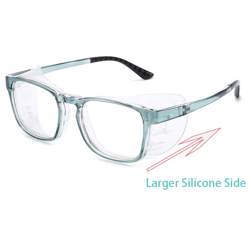 Wet Room Moisturizing Goggles Blue Light Blocking Glasses Anti Pollen Eye Protection Prescription Frame Night Vision Sunglasses: Silver