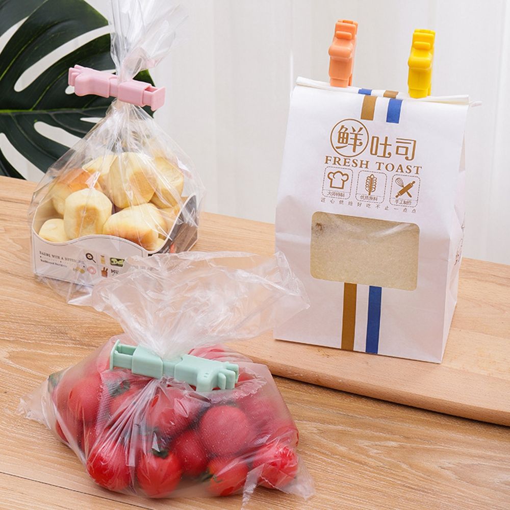 Snack Fresh Food Storage Bag Clip Moisture-proof Plastic Clip Cute Animals Shaped Sealing Buckle Kitchen Storage