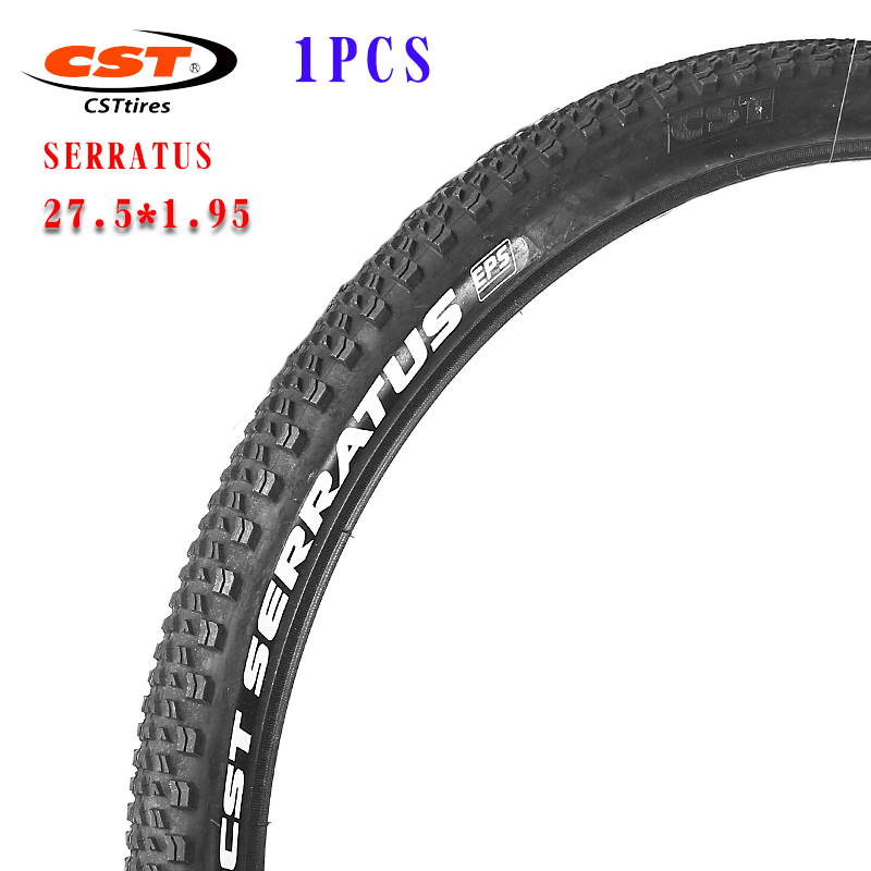 CST Serratus-neumático de bicicleta de montaña C1955, 26, 27,5 pulgadas, alambre de acero EPS resistente a puñaladas, 26x1,95, 27,5x1,95, 60TPI: 27.5X1.95  1PCS