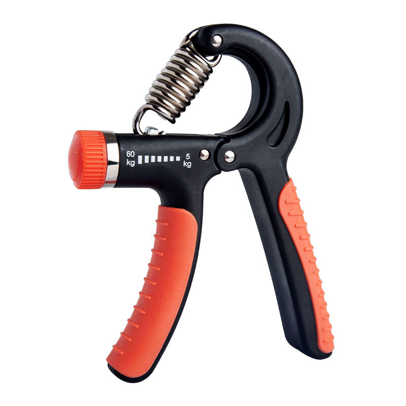 Einstellbares Hand-/Handgelenk-Trainingsgerät, Unterarm-Trainingsgerät, 10–60 kg, Handgriff-Trainer, kleiner Fingertrainer, Fingerstärke-Verstärker: Orange