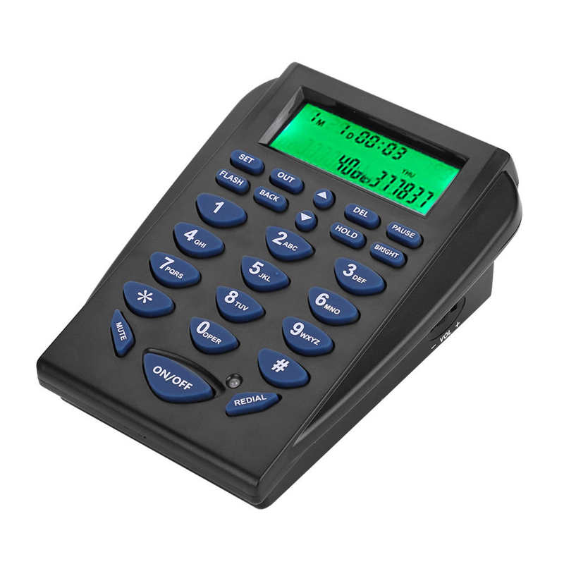 Business Office Multi-Functionele Telefoon Dial Pad Call Center Verkeer Telefoon Headset Telefono Fijo