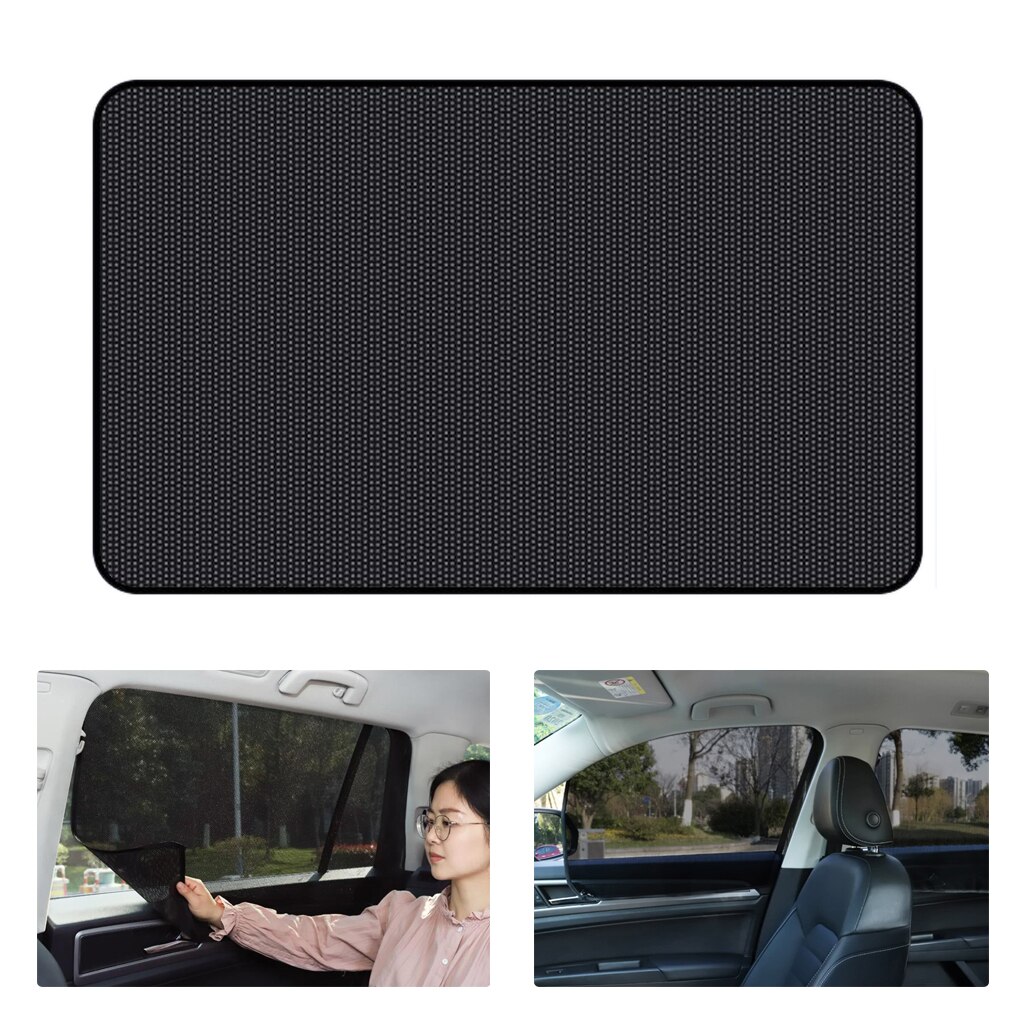 Universal Car Window Shade 20"x14" Baby Side Adult Window Car Sun Shades: Rear Upgrade