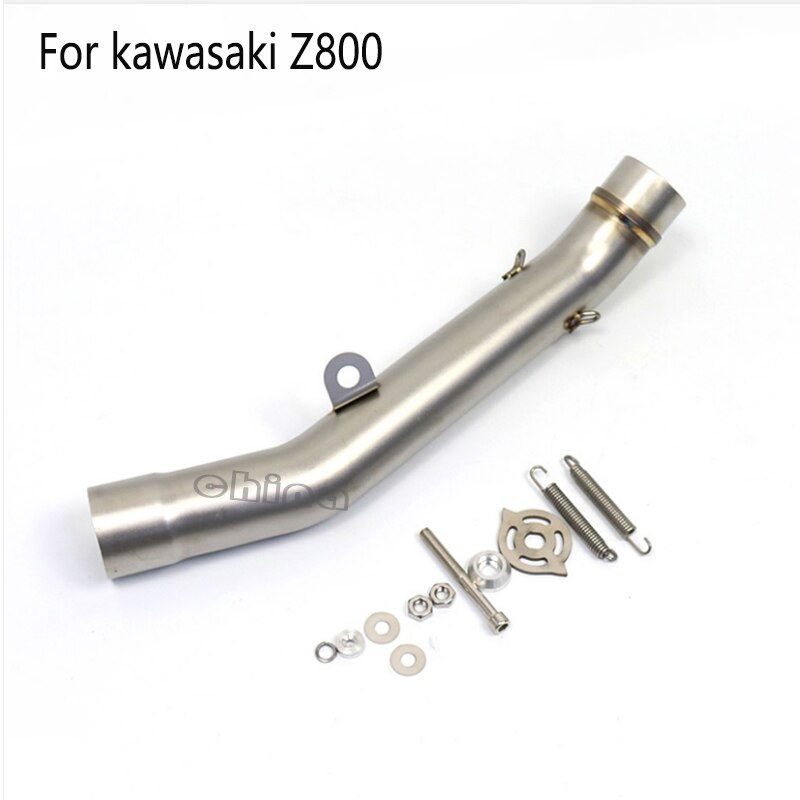 Ligne d&#39;échappement avec Tube collecteur central, adaptateur de 51MM, pour KAWASAKI Z750 Z 750 2004 - Z800 Z 800 -
