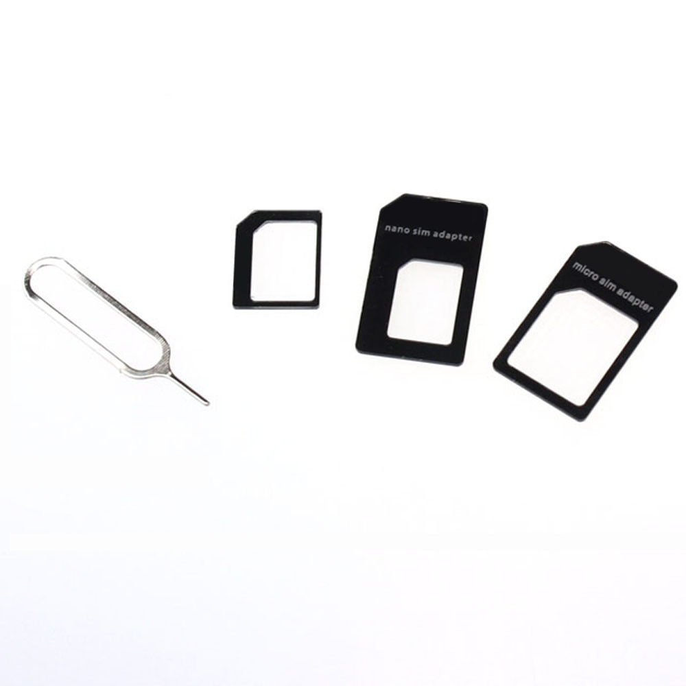 convertir la carte Nano SIM en Micro adaptateur Standard pour iPhone 5 Sim restaurer les jeux de cartes à la carte Micro SIM/carte SIM complète